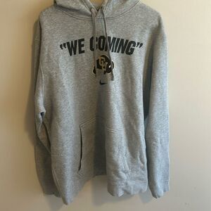 Colorado Buffaloes Nike We Coming Mens Hoodie. Size XL